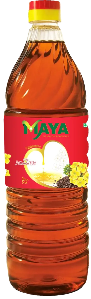 Maya mustard oil bottle